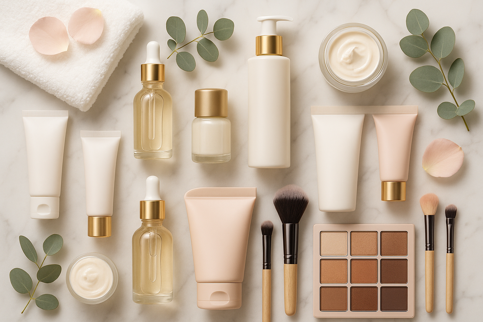 Beauty (Face, Hair, Skin, Body Care, Makeup, Wellness)