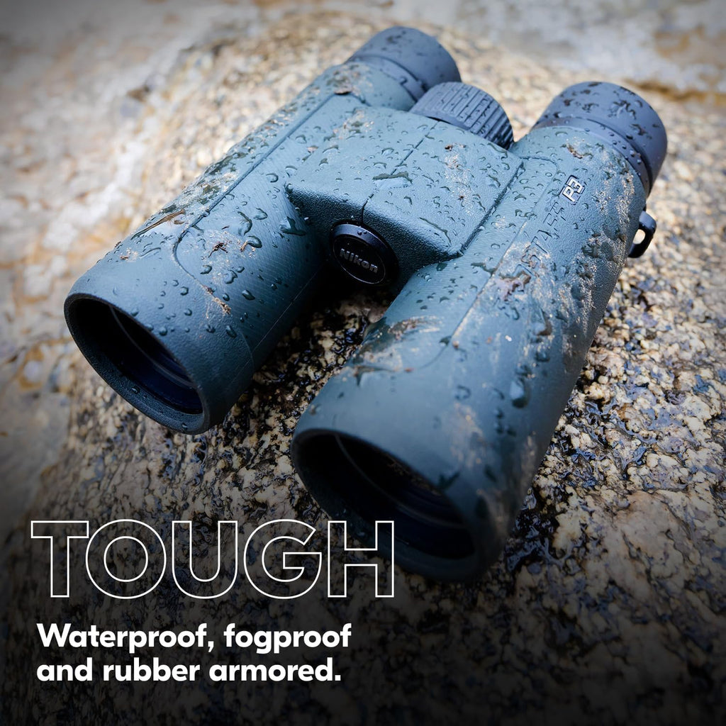 PROSTAFF P3 10X42 Binocular | Waterproof, Fogproof, Rubber-Armored Full-Size Binocular, Wide Field of View & Long Eye Relief | Official  USA Model