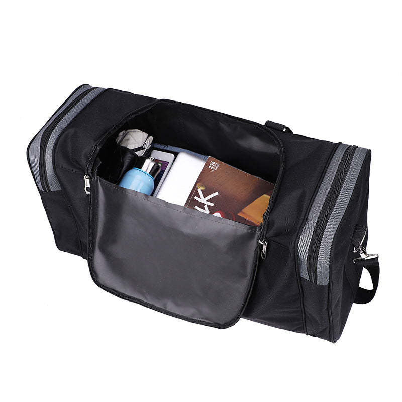 Travel Bag Large Capacity Handbag Portable Outdoor Carry Luggage Convenient Practical Male's Weekend Duffle Bags Random Letters