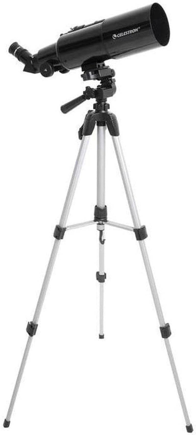 Travel Scope 80 Portable Refractor Telescope – 80Mm Aperture, Fully-Coated Glass Optics – Includes Tripod, Smartphone Adapter, Backpack & Software – Ideal for Beginners & Travel