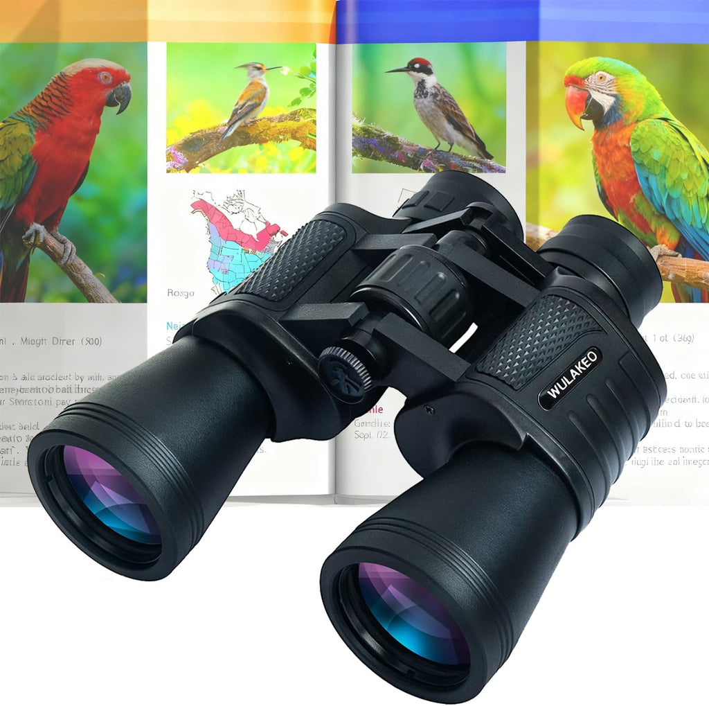 30X50 High Powered Binoculars for Adults, Waterproof Compact Binoculars with Low Light Vision for Bird Watching Hunting Football Games Travel Stargazing Cruise, Christmas Birthday Gifts for Men