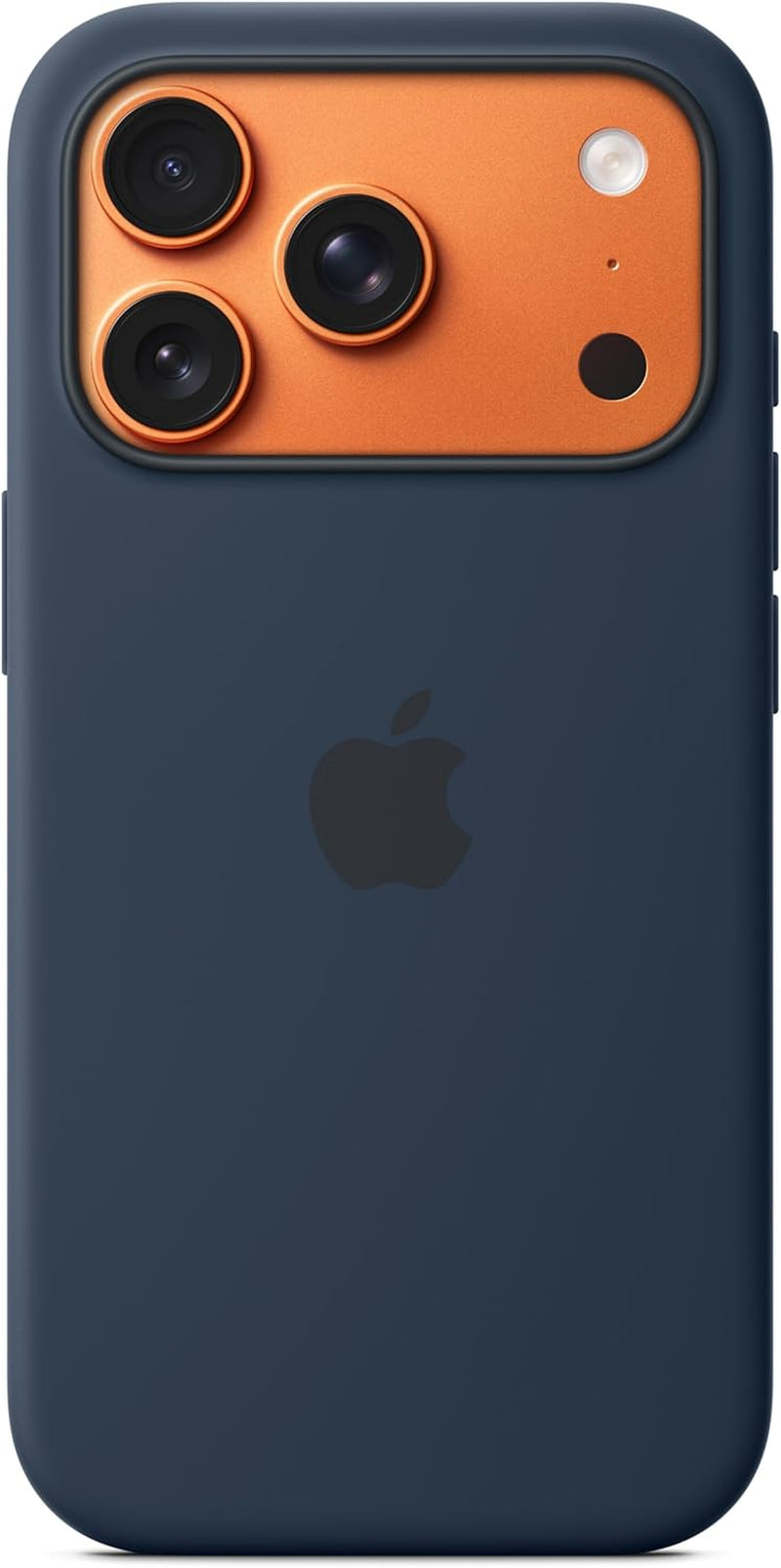 Iphone 17 Pro Silicone Case with Magsafe and Camera Control: Lightweight Phone Case, Wireless Charging Compatible, Smooth Matte Finish; Midnight