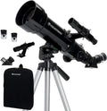 Travel Scope 70 Portable Refractor Telescope – 70Mm Aperture, Fully-Coated Glass Optics – Includes Tripod, Backpack & Software – Ideal for Beginners & Travel