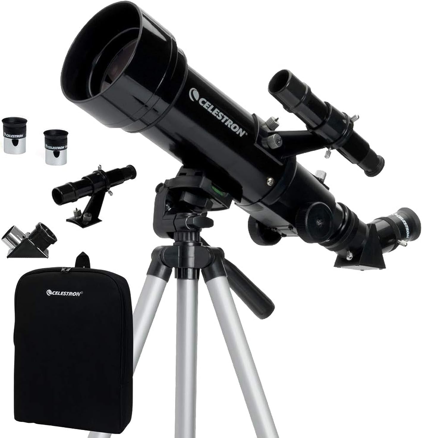Travel Scope 70 Portable Refractor Telescope – 70Mm Aperture, Fully-Coated Glass Optics – Includes Tripod, Backpack & Software – Ideal for Beginners & Travel