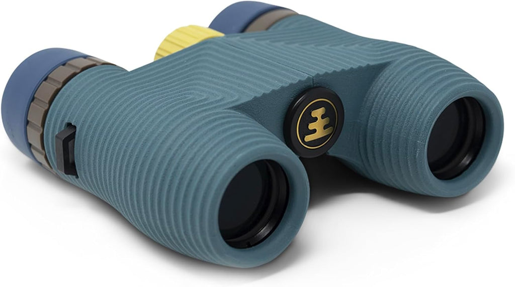 Standard Issue 10X25 Waterproof Binoculars, 10X Magnification, Bak4 Prism, Wide View Multi-Coated Lenses for Bird Watching, Hiking & Backpacking - Pacific Blue II