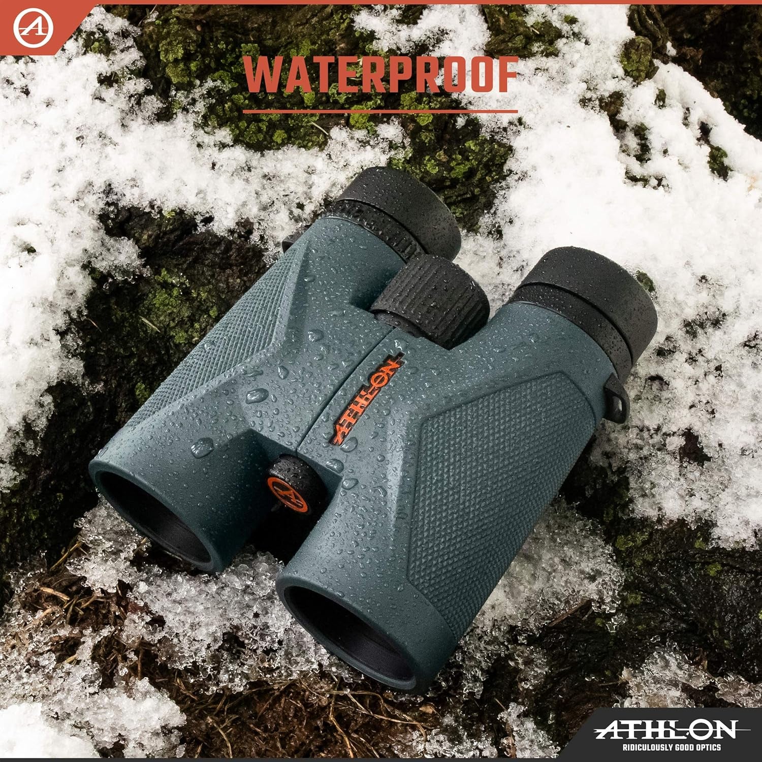 8X42 Midas UHD Gray Binoculars with ED Glass for Adults and Kids, High-Powered Binoculars for Hunting, Birdwatching, and More