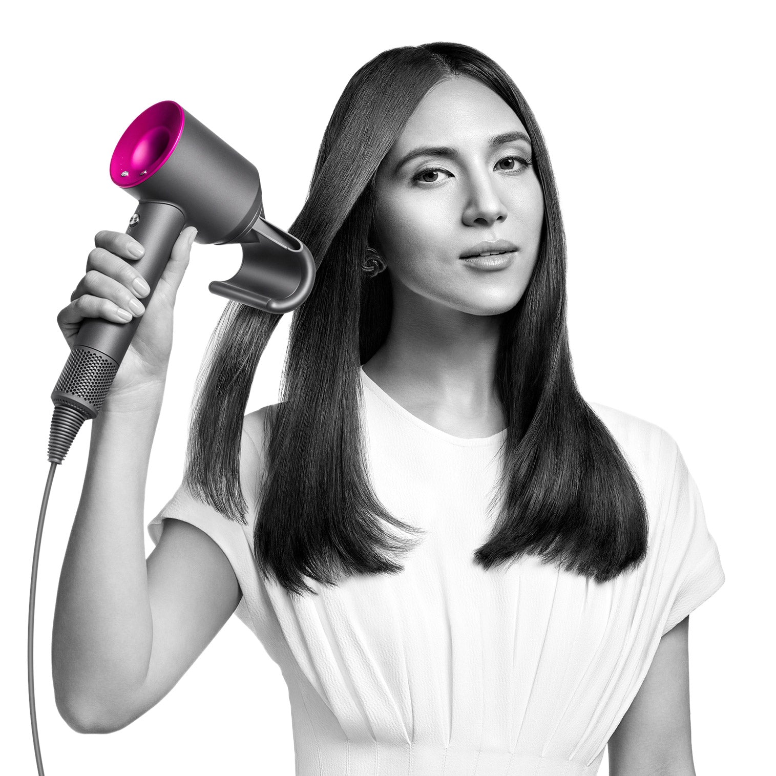 Dyson Supersonic Hair Dryer, Stand & Attachments