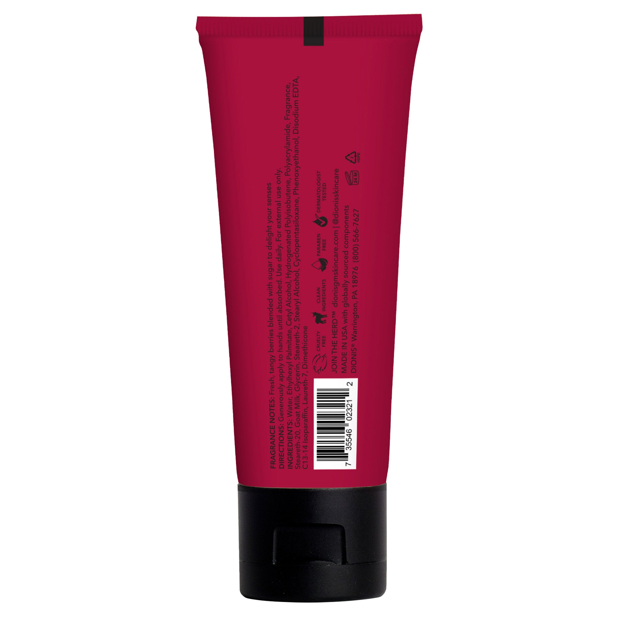 Dionis Goat Milk Hand Cream, 2.5 Fl Oz, 3-Pack