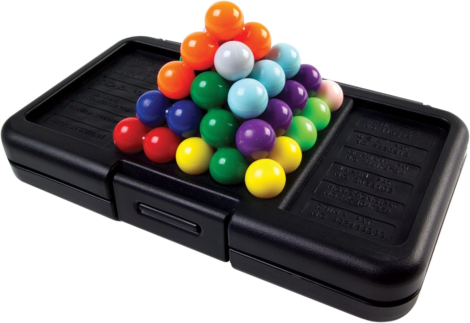 Kanoodle - Original 3D Brain Teaser Puzzle, Single Player Mind Challenge Toys, Handheld Travel Games, Challenging Logic Puzzles and Gifts for Kids, Teens & Adults Ages 7+