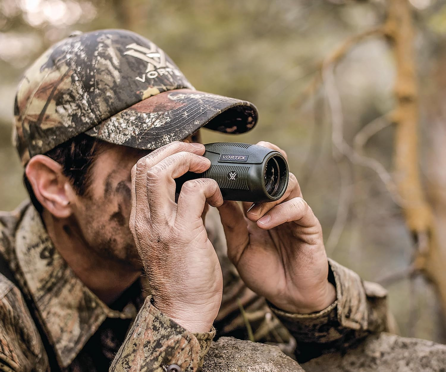 Optics Solo Monocular 10X36 - Utility Clip, Adjustable Eyecup, Fully Multi-Coated Lenses, Rubber Armor, Non-Slip Grip, Fogproof, Waterproof - Unlimited, Unconditional Warranty