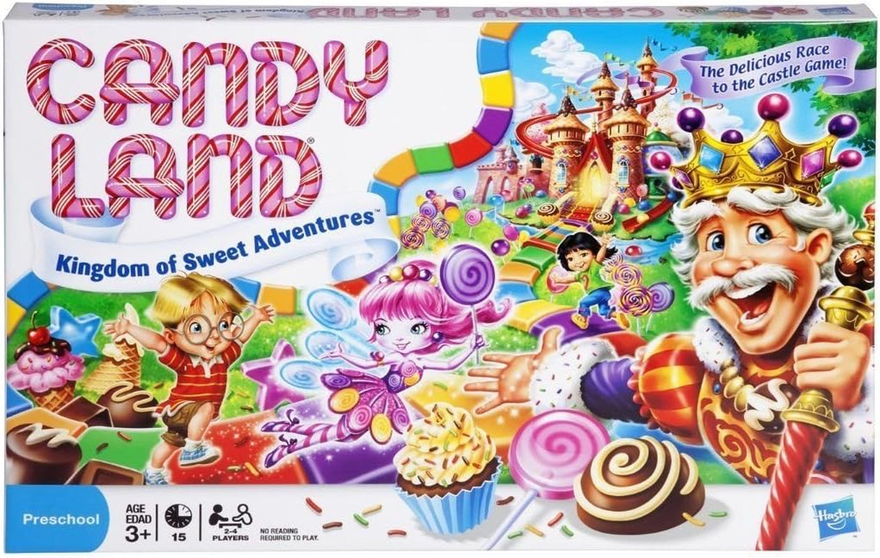 Candy Land Kingdom of Sweet Adventures Board Game for Kids, Ages 3 & up (Amazon Exclusive)