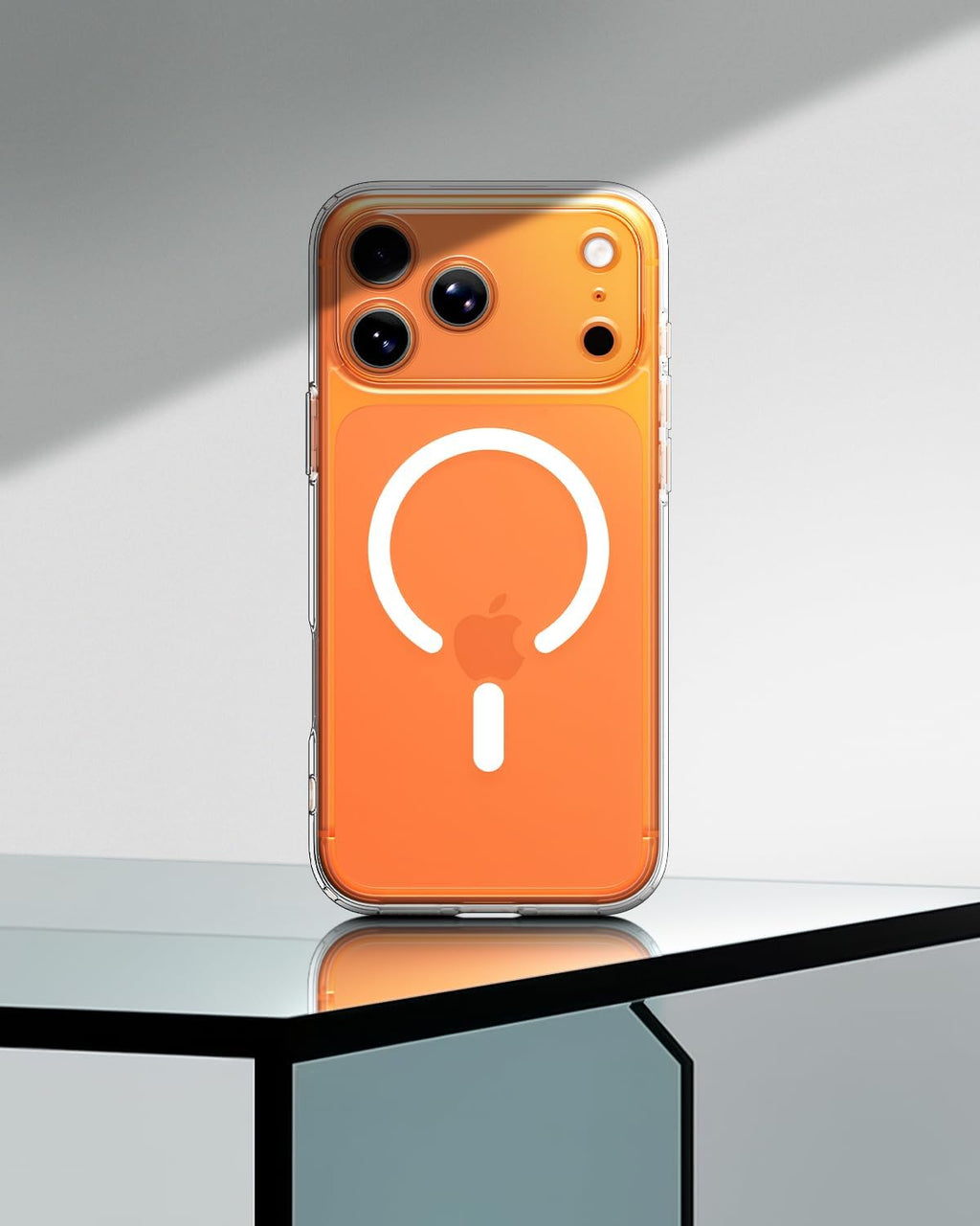 for Iphone 17 Pro Max Case, Ultra Hybrid Magfit [TPU Covered Camera Control] [Anti-Yellowing] [Compatible with Magsafe] - Clear