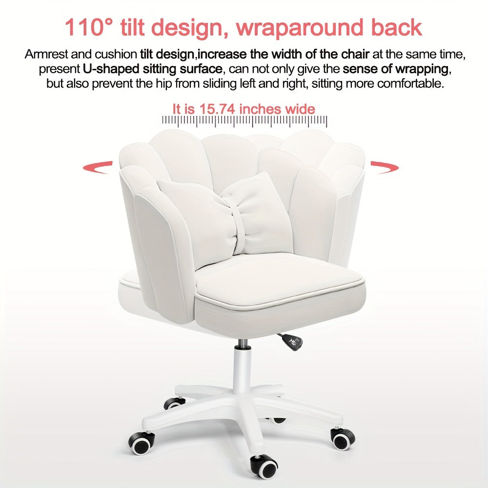 Ergonomic Office Chair with Memory Foam – Adjustable Swivel Desk Chair
