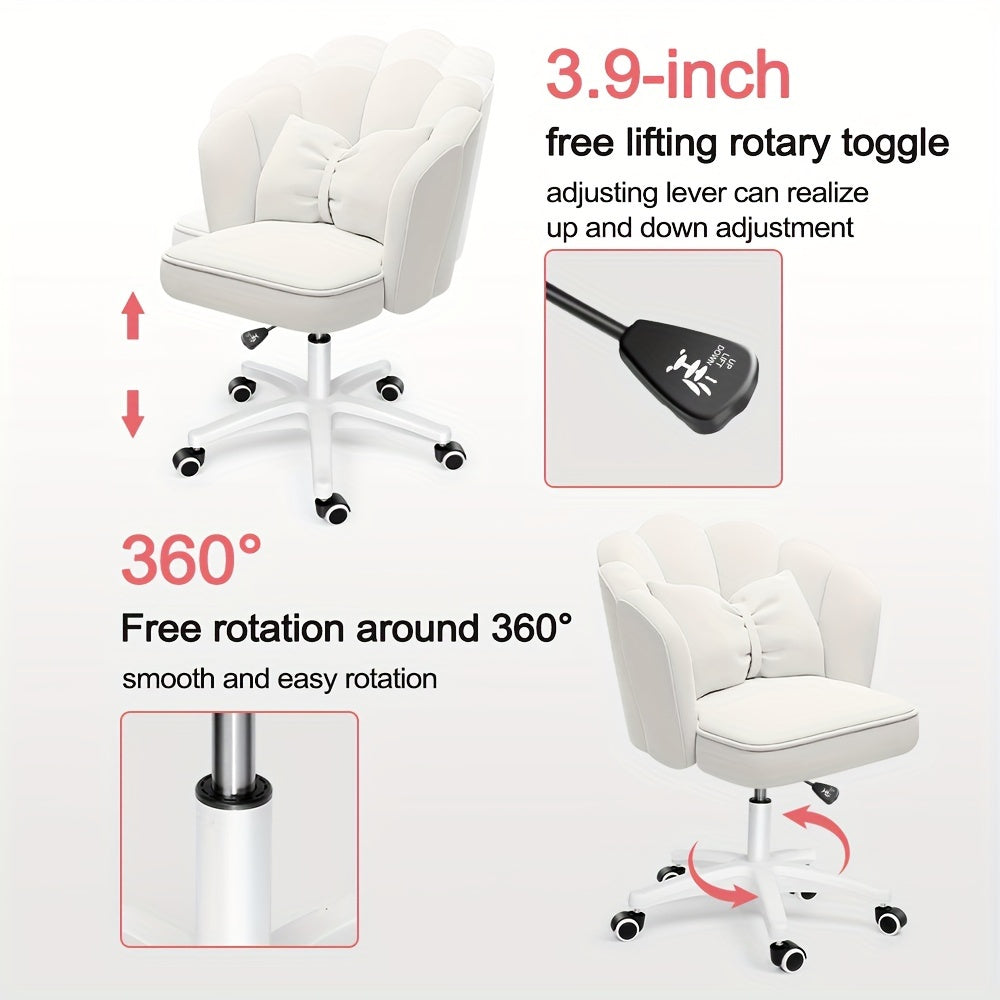 Ergonomic Office Chair with Memory Foam – Adjustable Swivel Desk Chair