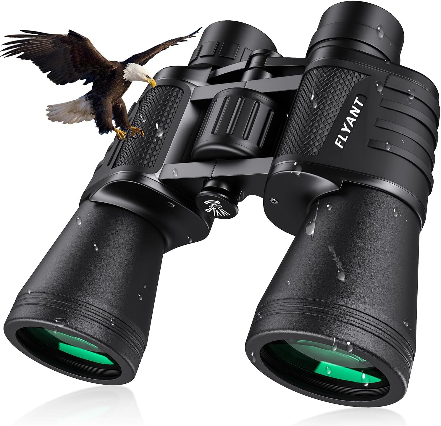 20X50 High Powered Binoculars for Adults, Waterproof Compact Binoculars with Low Light Vision for Bird Watching Hunting Camping Travel Cruise Hiking Sports Stargazing, Christmas Birthday Gifts for Men