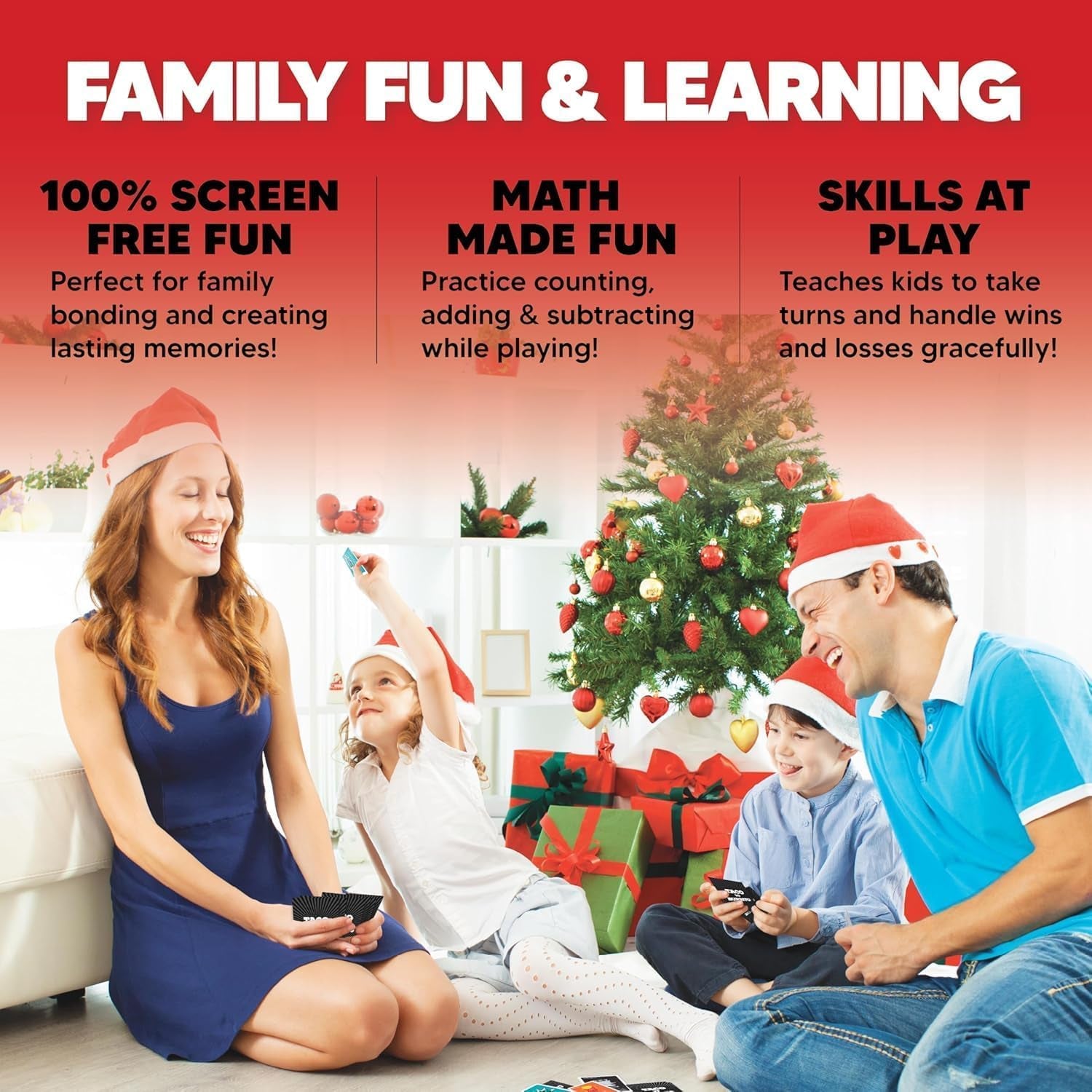 - the Wildly Popular Surprisingly Strategic Card Game Created by a 7 Year Old - 5 Ways to Play - a Family-Friendly Party Game for Kids, Teens & Adults