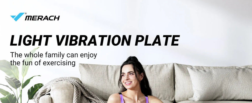 MERACH Vibration Plate Exercise Machine (MR-2439) | Whole-Body Workout Platform