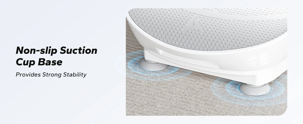 MERACH Vibration Plate Exercise Machine Whole Body Workout Power Vibrate Fitness Platform Vibration Plate Weight Loss & Shaping