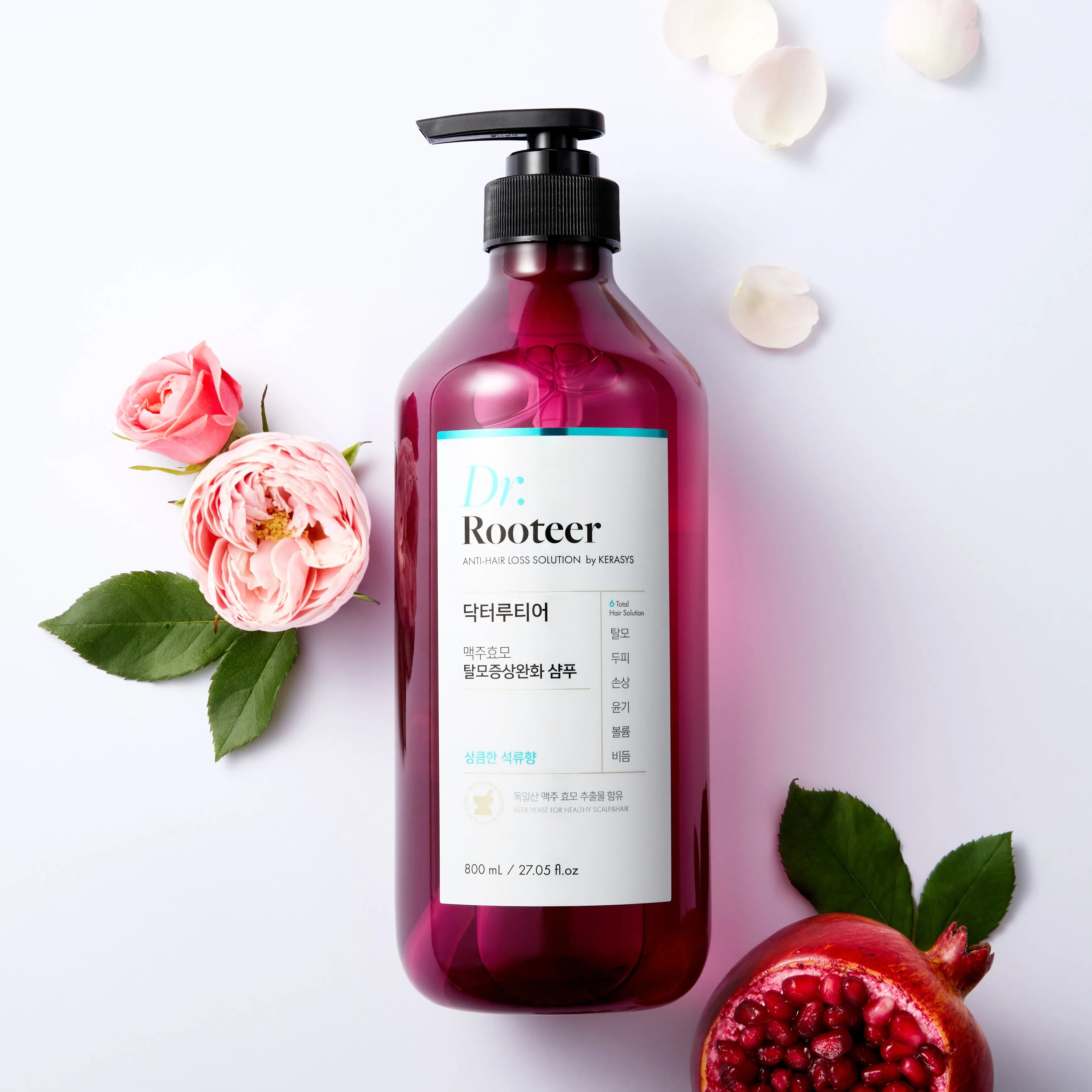 Dr.Rooteer Beer Enema Hair Loss Shampoo 800ml + 180ml Additional Care!