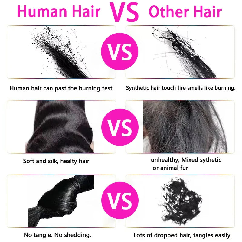 CNZZJX 13×6 / 13×4 Lace Front Wig — 100% Malaysian Remy Human Hair, Bone Straight (Up to 30")