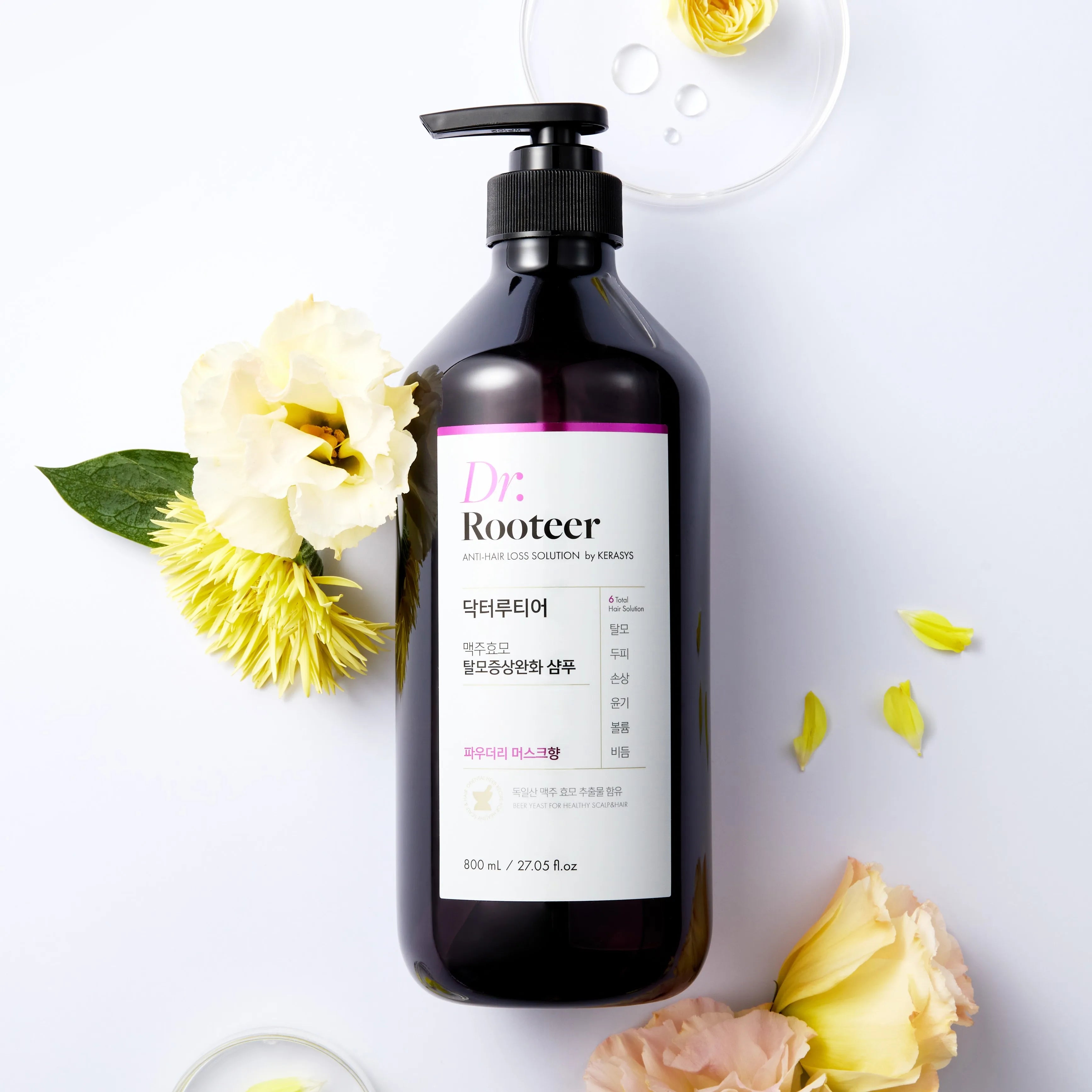 Dr.Rooteer Beer Enema Hair Loss Shampoo 800ml + 180ml Additional Care!