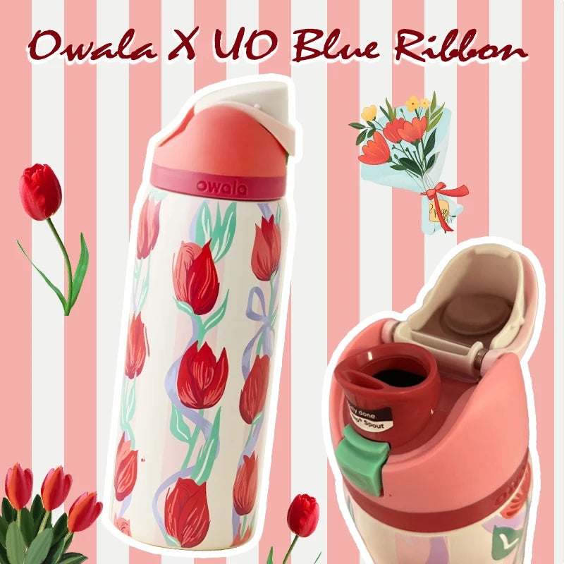 32oz sports water bottle, 2026 new color, official direct sales, North American Instagram style, best-seller, beautiful, durable