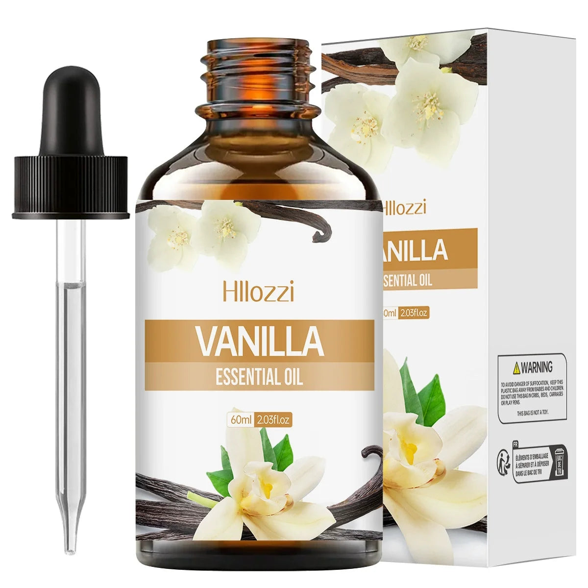 30ml/60ml/100ml Vanilla Skin Care Essential Oil Plant Extract Essential Oil for Body Care