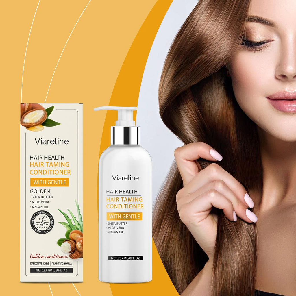 Viareline Moroccan Argan Oil Hair Care Series – Shampoo, Conditioner & Serum 3-in-1 Set