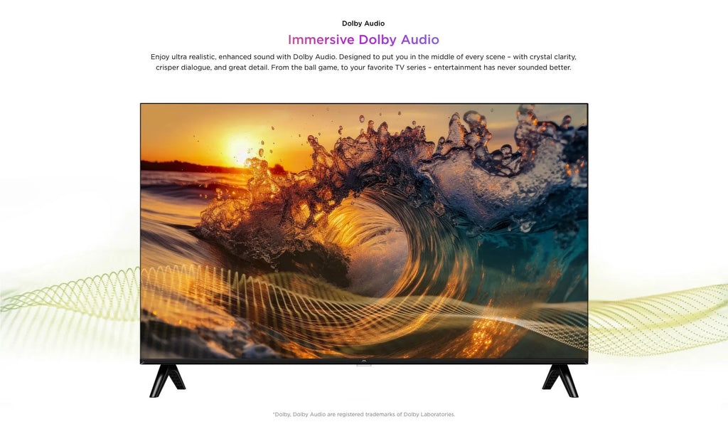 iFFALCON  Smart TV 32 inch Dolby Audio Google Cast FHD 32H55