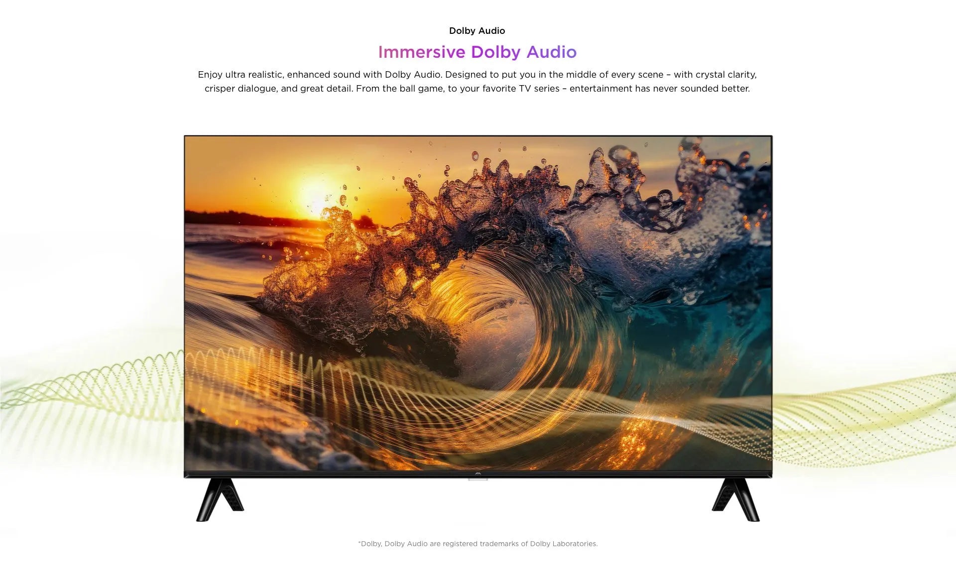 iFFALCON  Smart TV 32 inch Dolby Audio Google Cast FHD 32H55