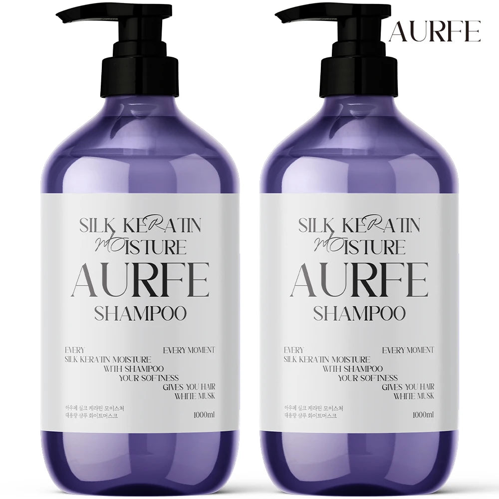 [88% Scalp Oil Control Improvement] 1+1 Auph Protein Shampoo 1L Large Size Perfume Shampoo Low Irritation Oily Scalp Good Fragrance Mildly Acidic Refreshing Scalp Odor Control