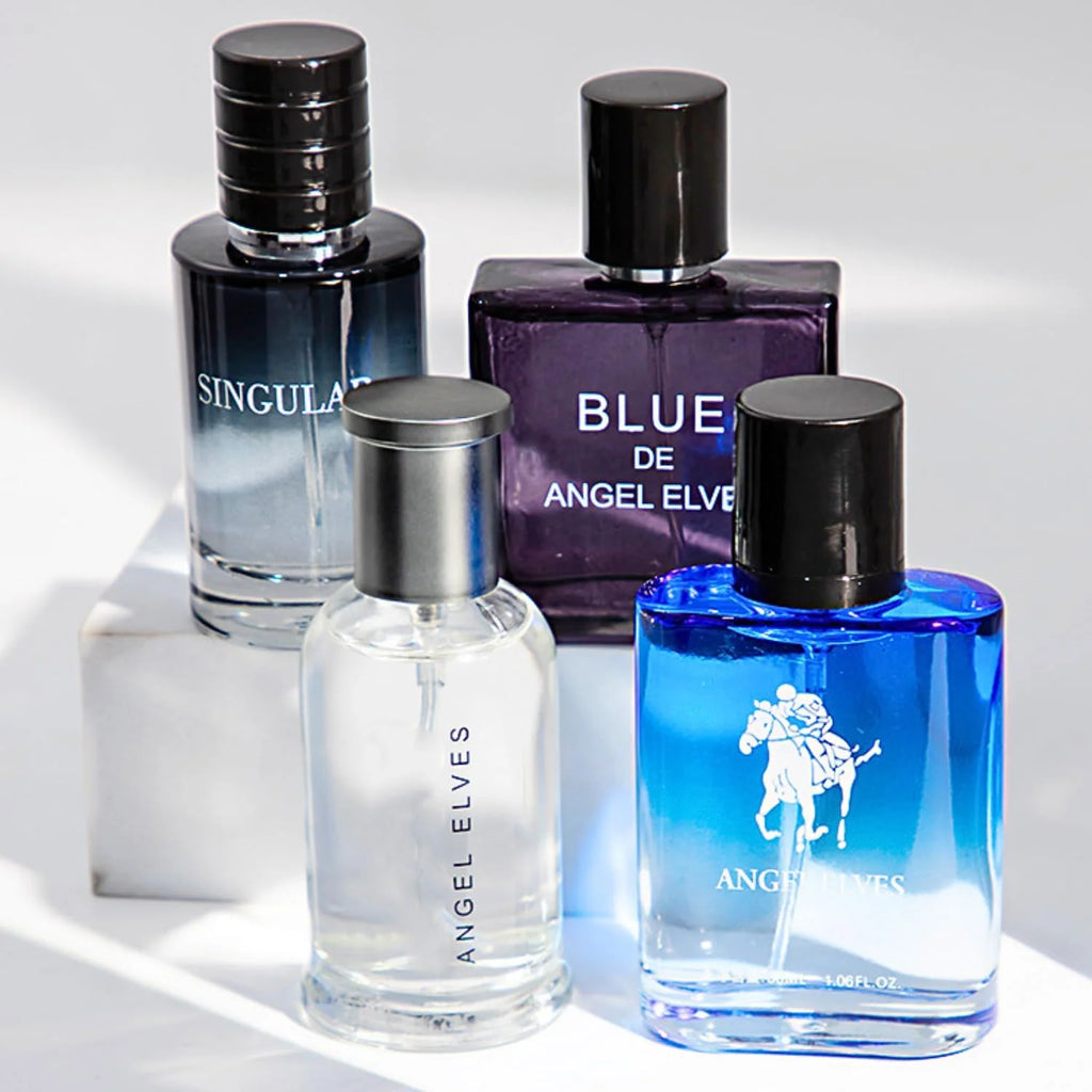 Luxury Brand Perfume Men Cologne 30ml x4  Parfums Homme Gift Box 4Pcs Set Perfumes Masculinos Natural Floral Fruity Scent Spray