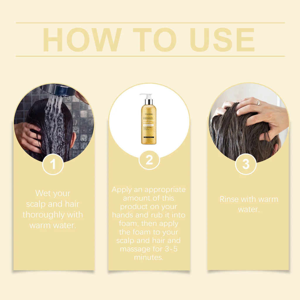 Viareline Moroccan Argan Oil Hair Care Series – Shampoo, Conditioner & Serum 3-in-1 Set