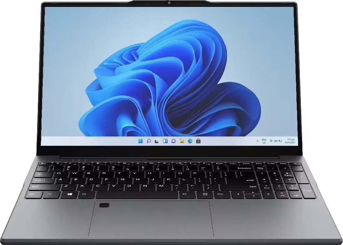 Erilles 15.6″ Laptop — Intel Core i7-6500U, 16GB DDR4, 1TB SSD, FHD IPS Display, Fingerprint Unlock, Backlit Keyboard, Windows 11
