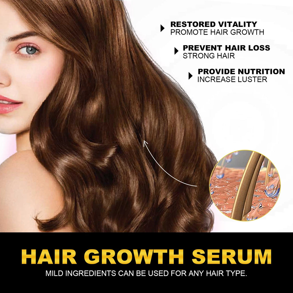 Hoegoa Castor Oil Hair Thickening Essential Oil – 30ml Nourishing Scalp & Growth Serum