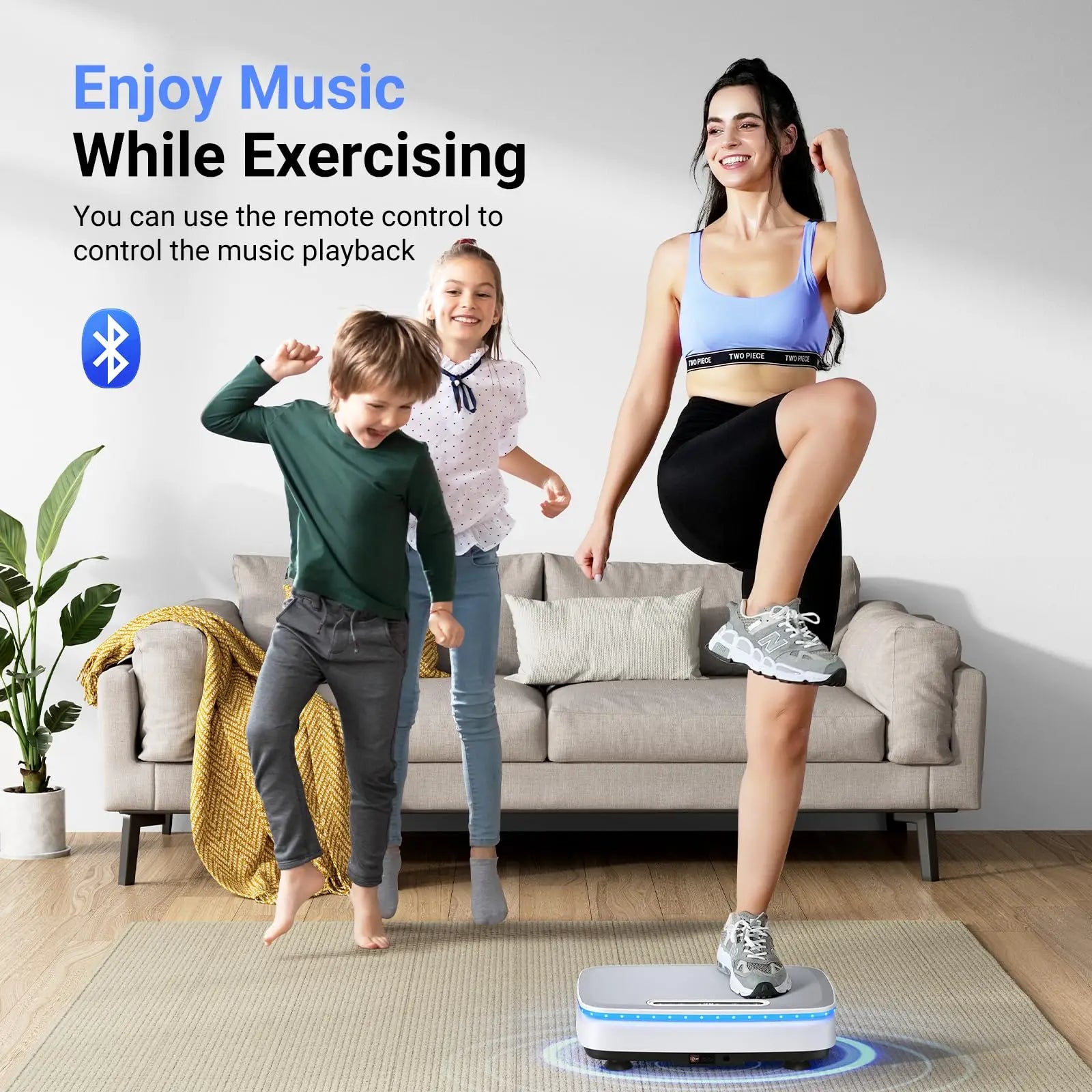 MERACH Vibration Plate Exercise Machine (MR-2439) | Whole-Body Workout Platform