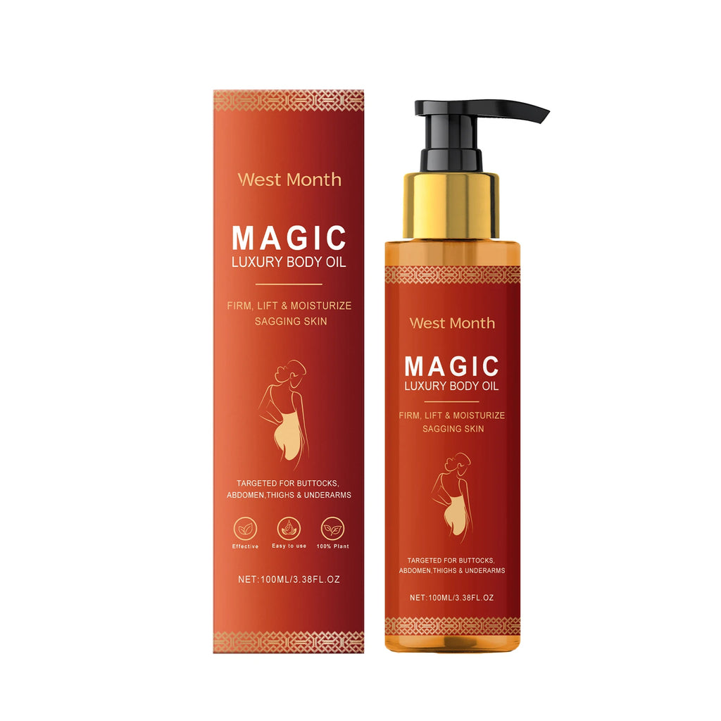 Natural Body Firming Oil Tightening Skin Enhance Skin Elasticity Deeply Nourishing Improve Smoothness Body Skin Care Oil