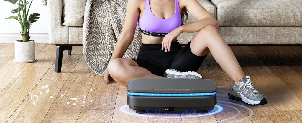 MERACH Vibration Plate Exercise Machine (MR-2439) | Whole-Body Workout Platform