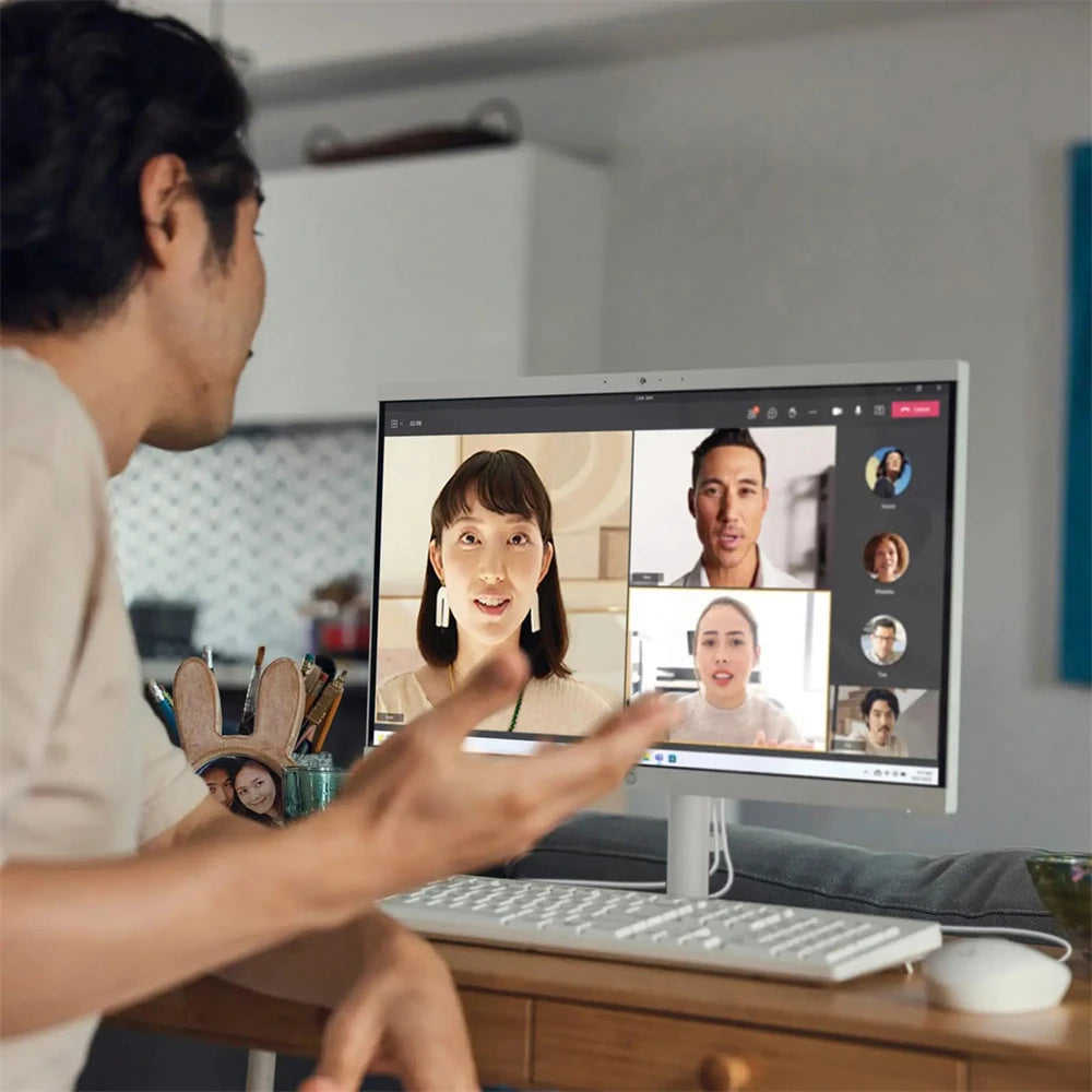 HP 21.5″ All-in-One Desktop — Intel Celeron J4025, 1080P FHD Display, Up to 32GB RAM, 2TB SSD, Windows 11 Pro