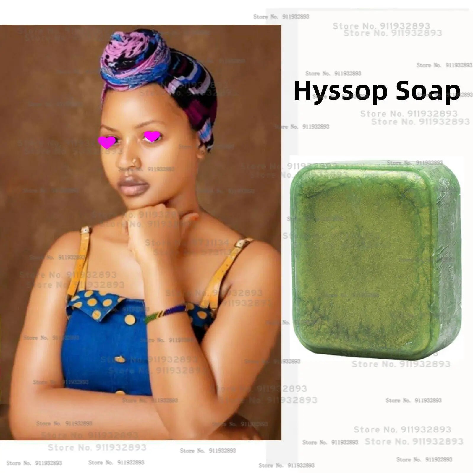 Hyssop Purification Soap, Protection, Negative Energy, Money, Love, Luck