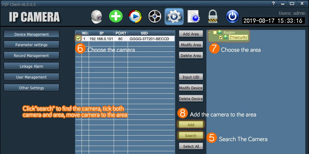 5MP Wifi Dome PTZ Camera 5X Optical Zoom IP Camera Humanoid Tracking Two-way Talk Wireless Home Security Surveillance Cameras