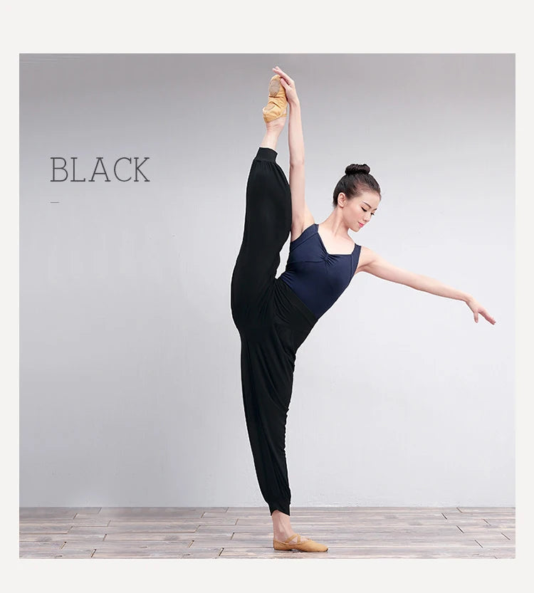 Fitness Yoga Pants Woman Running Sport Pants Yoga Legging Dance Pants High Waist Stretch Slim Ballet Pants Ladies
