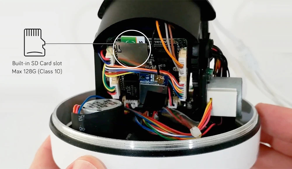 5MP Wifi Dome PTZ Camera 5X Optical Zoom IP Camera Humanoid Tracking Two-way Talk Wireless Home Security Surveillance Cameras