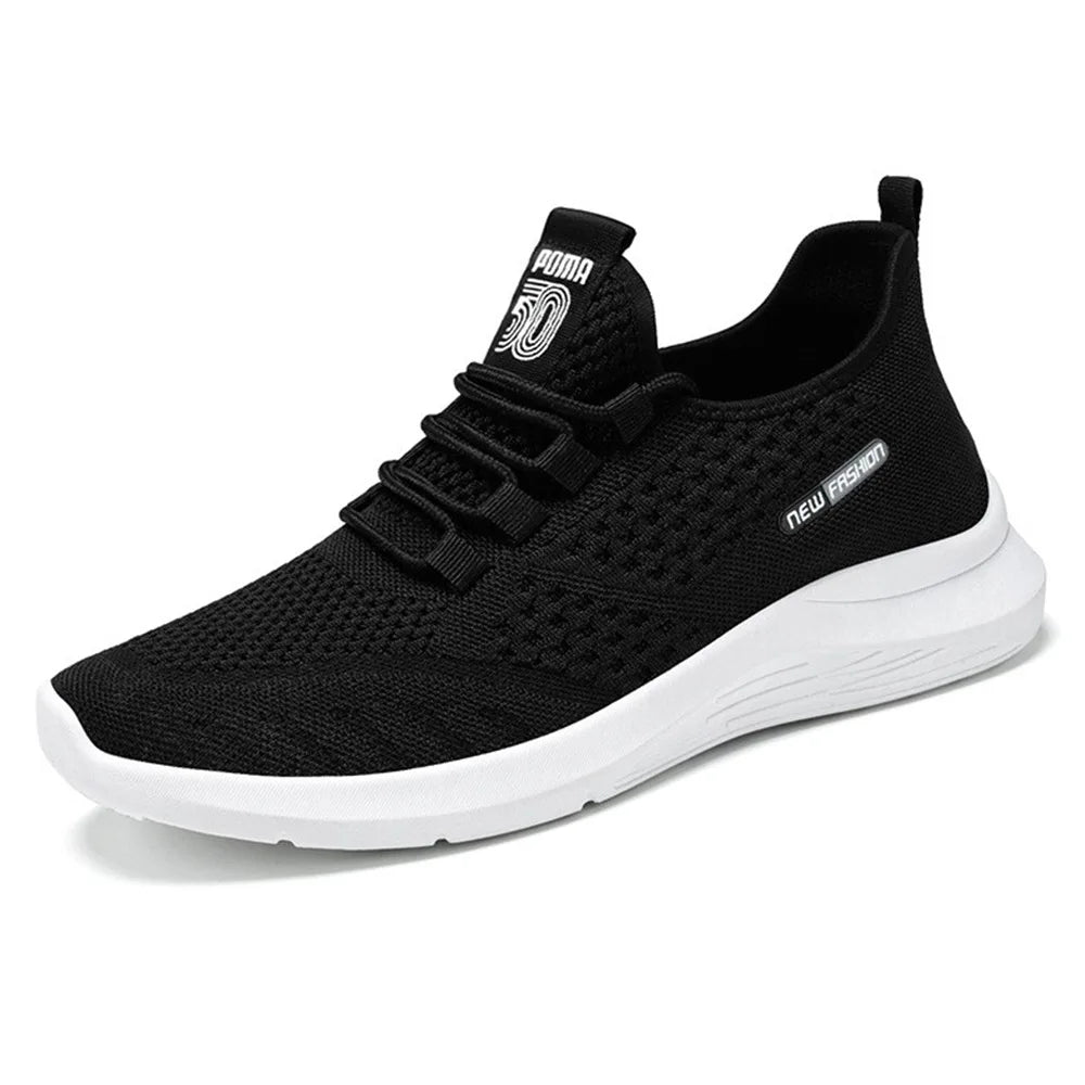 Men’s Casual Running Shoes — Breathable Trendy Sneakers | Lightweight All-Season Sports Footwear