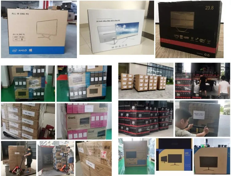 AOTESIER All-in-One Desktop PC — 21.5″ / 23.8″ / 27″, Intel i3 / i5 / i7 / i9, 16GB–32GB RAM, 256GB–512GB SSD, FHD 1080P, Windows 10/11