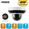 ANNKE 4MP Super HD PoE Network PTZ IP Security Camera with 2.8-12mm 4X Motorized Optical Zoom H.265+ Indoor Outdoor IP Camera