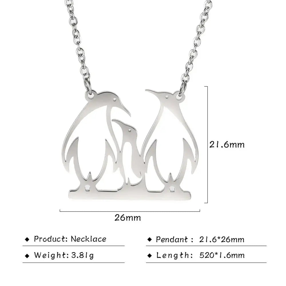 Cute Dog Paw Pendant Necklace | Stainless Steel Animal Footprint Chain for Women & Girls