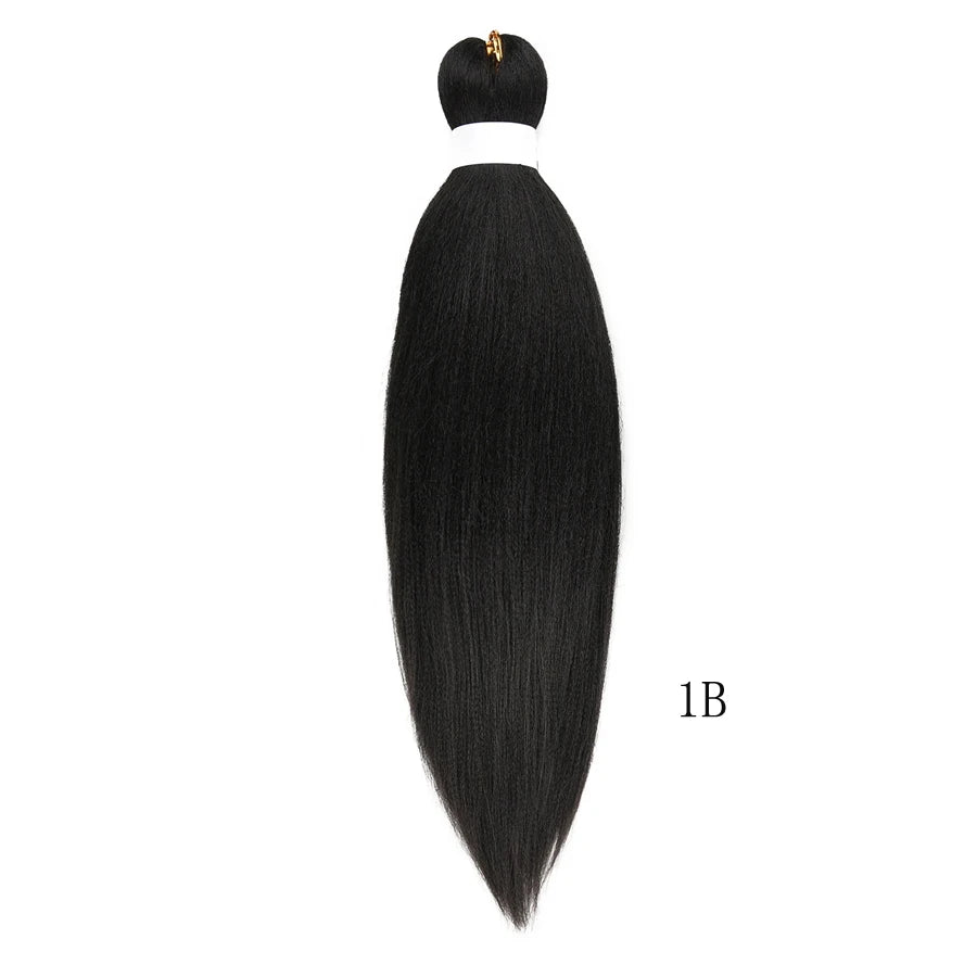 Refined Hair Pre-Stretched EZ Braid — 26" Ombre Brown Synthetic Braiding Hair