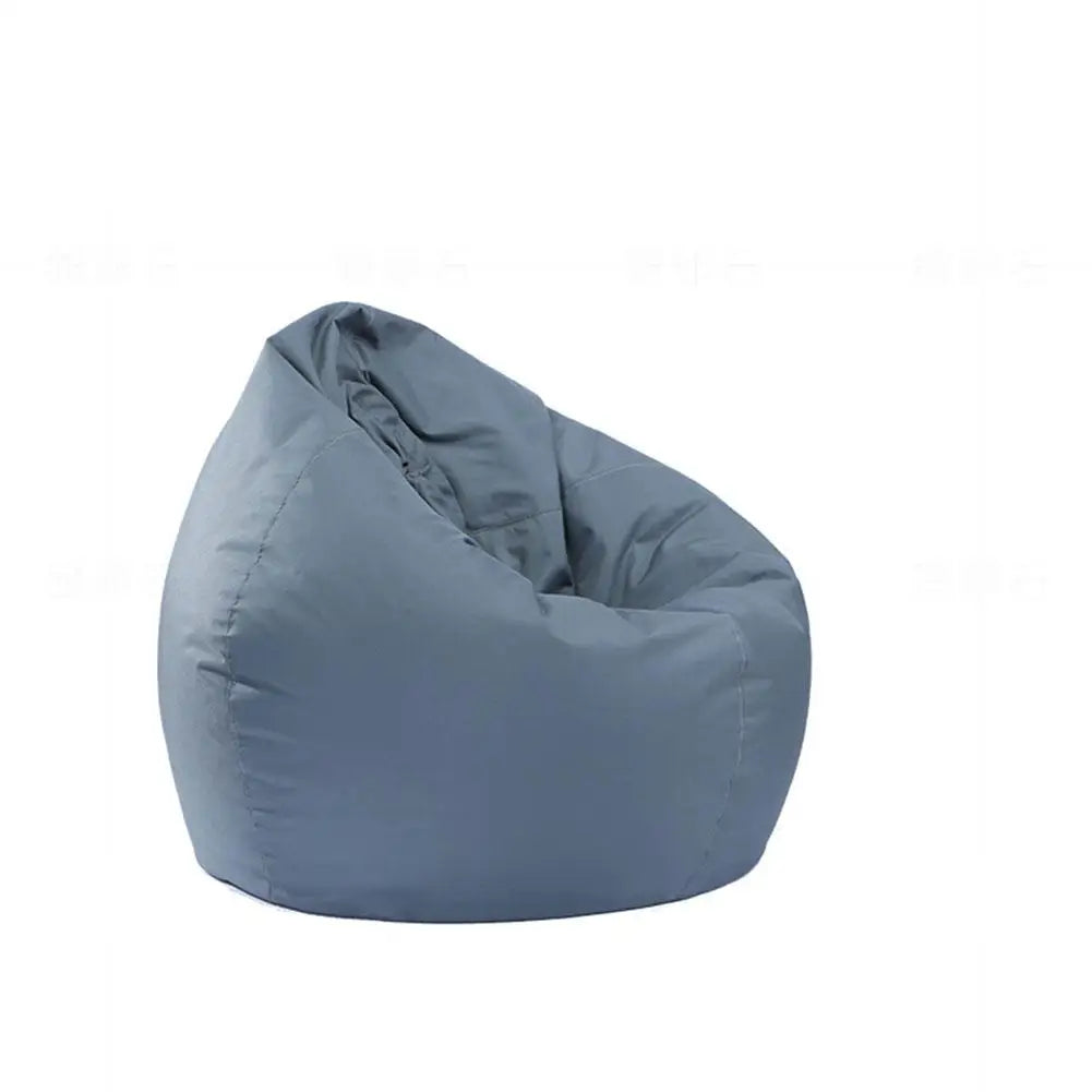 Unfilled Lounge Bean Bag Sofa Cover Home Soft Lazy Sofa Cozy Single Chair Pouf Puff Couch Tatami Living Room Durable Furniture