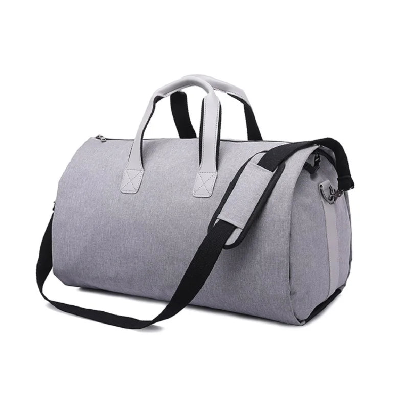 Men Bags Travel Garment Bag Duffel Bag with Shoulder Strap Business Handbags Multiple Pockets Carry on Hanging Suitcase Clothing